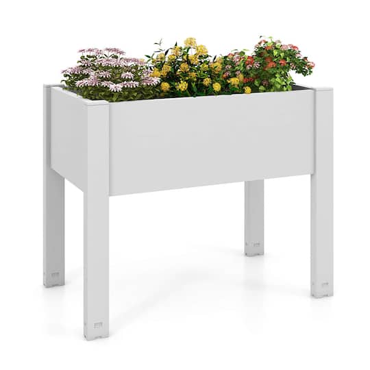 Costway 14gal. Raised Garden Bed with Water Level Indicator & Drainage Hole